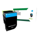 Lexmark 80C2SC0 | 802SCE Cyan Standard Yield Corporate Cartridge (2k) | Cartridge | Cyan