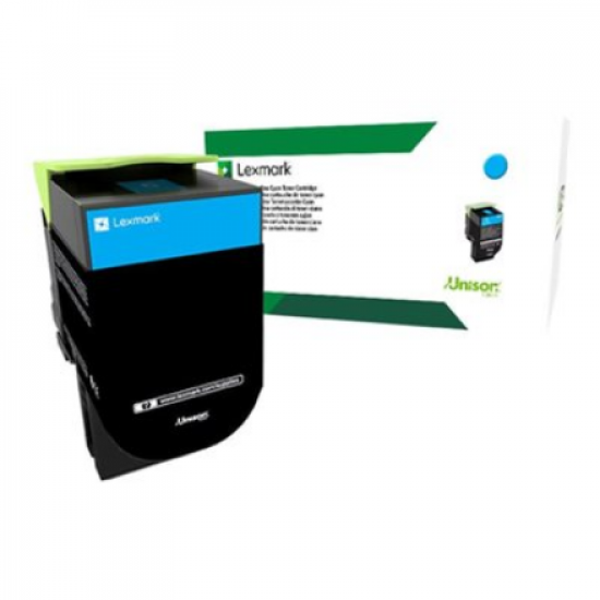 Lexmark 80C2SC0 | 802SCE Cyan Standard Yield Corporate Cartridge (2k) | Cartridge | Cyan