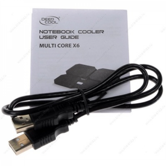 Deepcool | Multicore x6 | Notebook cooler up to 15.6