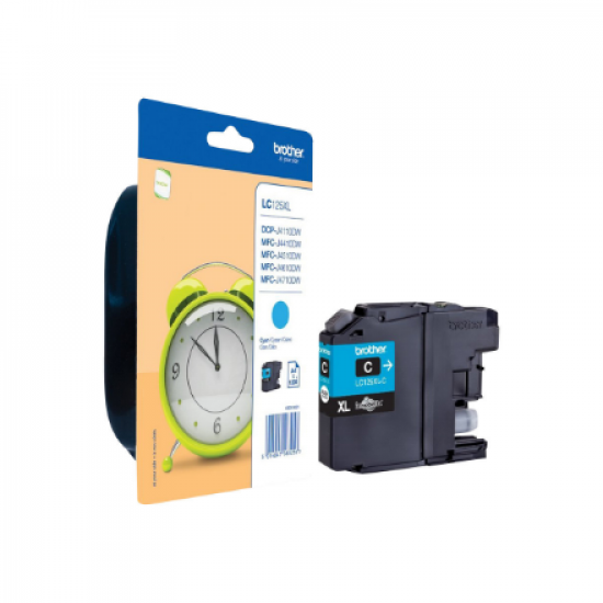 Brother LC125XLC | Ink Cartridge | Cyan