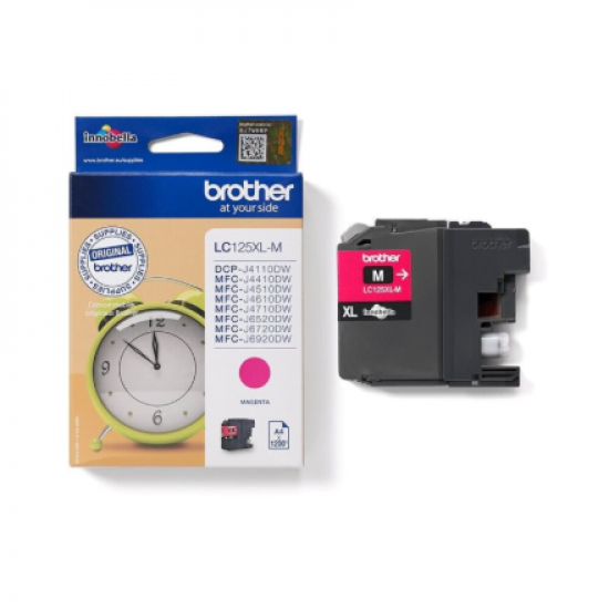 Brother LC125XLM | Ink Cartridge | Magenta