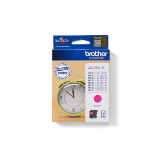Brother LC125XLM | Ink Cartridge | Magenta
