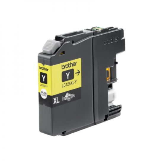 Brother LC125XLY | Ink Cartridge | Yellow