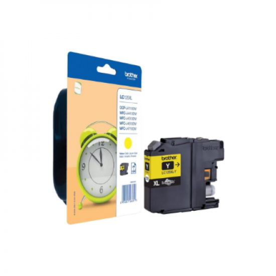 Brother LC125XLY | Ink Cartridge | Yellow