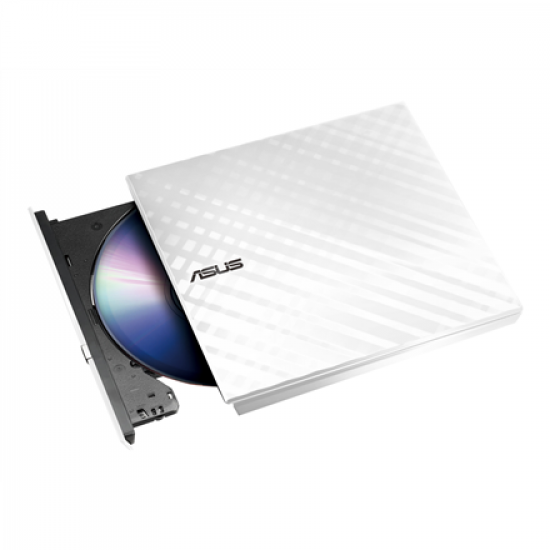 Asus | SDRW-08D2S-U Lite | Interface USB 2.0 | DVD±RW | CD read speed 24 x | CD write speed 24 x | White | Desktop/Notebook
