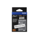 Brother | TZe-S121 Strong Adhesive Laminated Tape | Black on Clear | TZe | 8 m | 9 cm