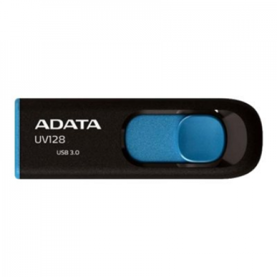 ADATA | UV128 | 64 GB | USB 3.0 | Black/Blue