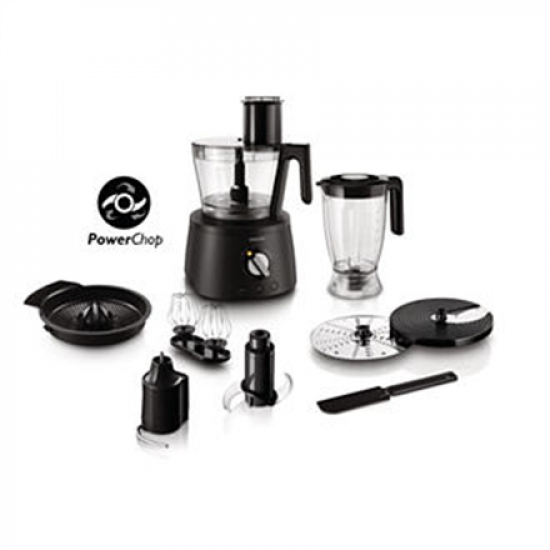 Philips | Avance Collection | Food processor | Food procesor | Bowl capacity 2.2 L | 1000 W | Black