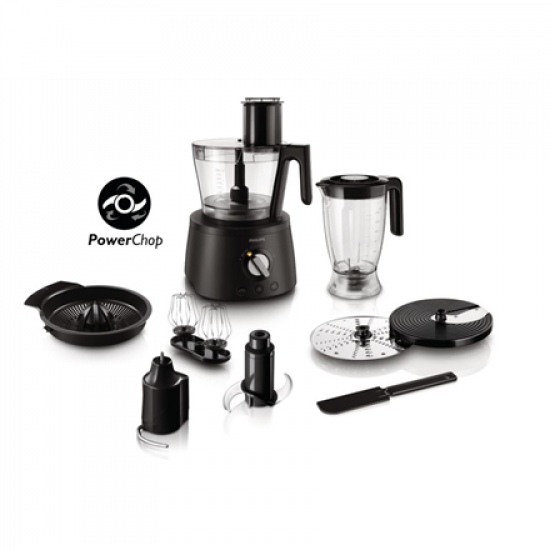 Philips | Avance Collection | Food processor | Food procesor | Bowl capacity 2.2 L | 1000 W | Black
