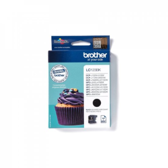 Brother LC123BK | Ink Cartridge | Black