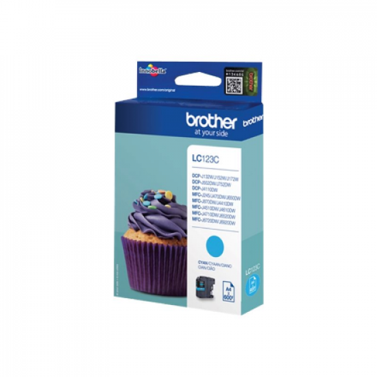 Brother LC123C | Ink Cartridge | Cyan