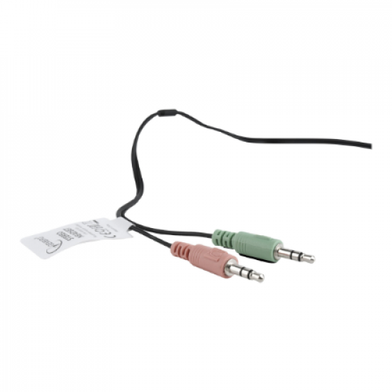 Gembird | MHS-002 Stereo headset | Built-in microphone | 3.5 mm | Black/Red