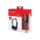 Gembird | MHS-002 Stereo headset | Built-in microphone | 3.5 mm | Black/Red