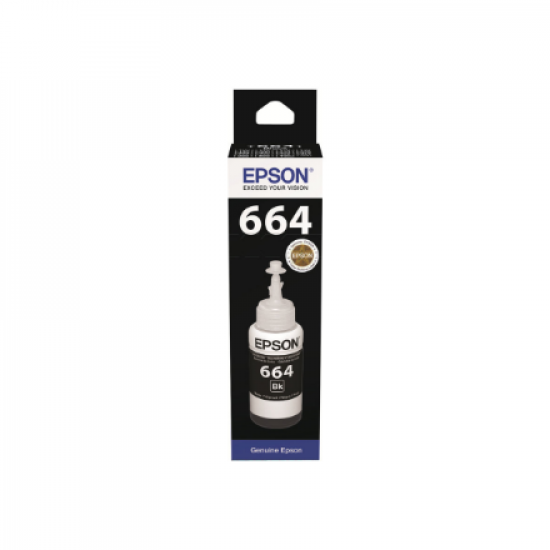 Epson T6641 Ink bottle 70ml | Ink Cartridge | Black