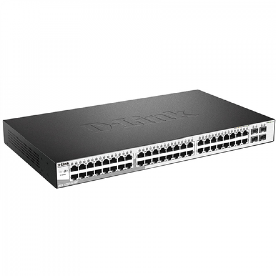 D-Link | Metro Ethernet Switch | DGS-1210-52/ME | Managed L2 | Rack mountable | Gigabit Ethernet (copper) ports quantity 48 | SFP ports quantity 4 | Power supply type Single | 24 month(s)