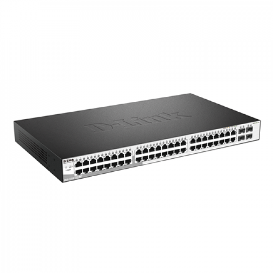 D-Link | Metro Ethernet Switch | DGS-1210-52/ME | Managed L2 | Rack mountable | Gigabit Ethernet (copper) ports quantity 48 | SFP ports quantity 4 | Power supply type Single | 24 month(s)