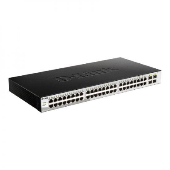 D-Link | Metro Ethernet Switch | DGS-1210-52/ME | Managed L2 | Rack mountable | Gigabit Ethernet (copper) ports quantity 48 | SFP ports quantity 4 | Power supply type Single | 24 month(s)