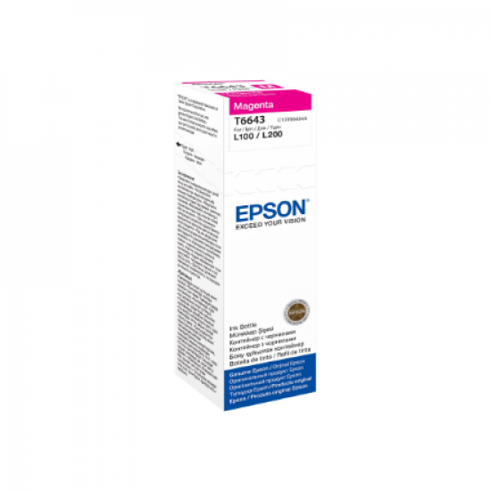 Epson T6643 Ink bottle 70ml | Ink Cartridge | Magenta