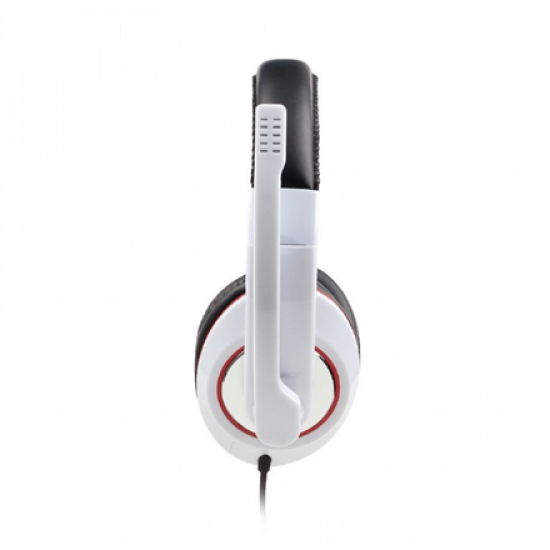 Gembird | MHS-001-GW | Stereo headset | Built-in microphone | 3.5 mm | Glossy white