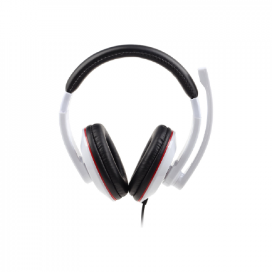 Gembird | MHS-001-GW | Stereo headset | Built-in microphone | 3.5 mm | Glossy white