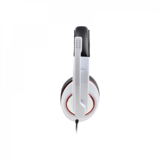 Gembird | MHS-001-GW | Stereo headset | Built-in microphone | 3.5 mm | Glossy white