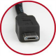 Cablexpert | USB 2.0 | Black | * Male A plug to male Micro-B plug USB 2.0 cable* Gold-plated contacts for reliable high-speed data transfer* Moulded connectors | USB-A to micro-USB