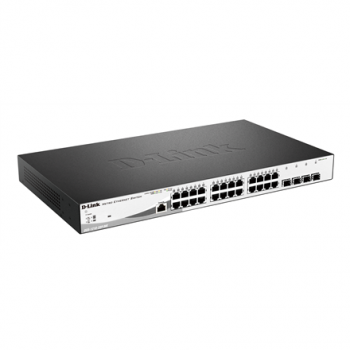 D-Link | Metro Ethernet Switch | DGS-1210-28P/ME | Managed L2 | Rack mountable | Gigabit Ethernet (copper) ports quantity 24 | SFP ports quantity 4 | Power over Ethernet (PoE) ports quantity 20 | PoE/Poe+ ports quantity 4 | Power supply type Single | 24 m