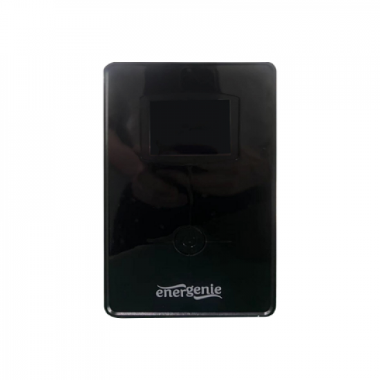 EnerGenie | UPS with USB and LCD display, Black | 850 VA | 220 V
