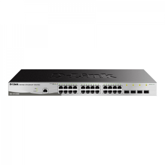 D-Link | Metro Ethernet Switch | DGS-1210-28/ME | Managed L2 | Rack mountable | Gigabit Ethernet (copper) ports quantity 24 | SFP ports quantity 4 | Power supply type Single | 24 month(s)