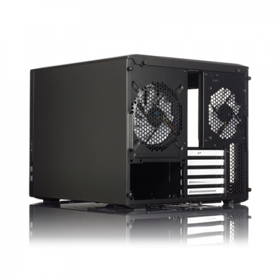Fractal Design | NODE 804 | Side window | 2 - USB 3.0Audio in/outPower button with LED (white)HDD activity LED (white) | Black | Micro ATX