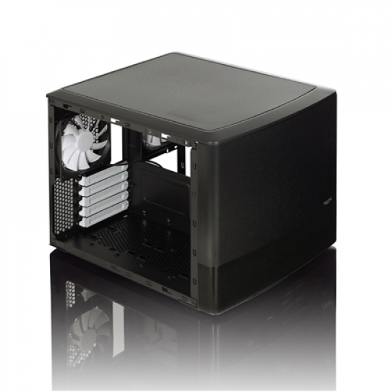 Fractal Design | NODE 804 | Side window | 2 - USB 3.0Audio in/outPower button with LED (white)HDD activity LED (white) | Black | Micro ATX