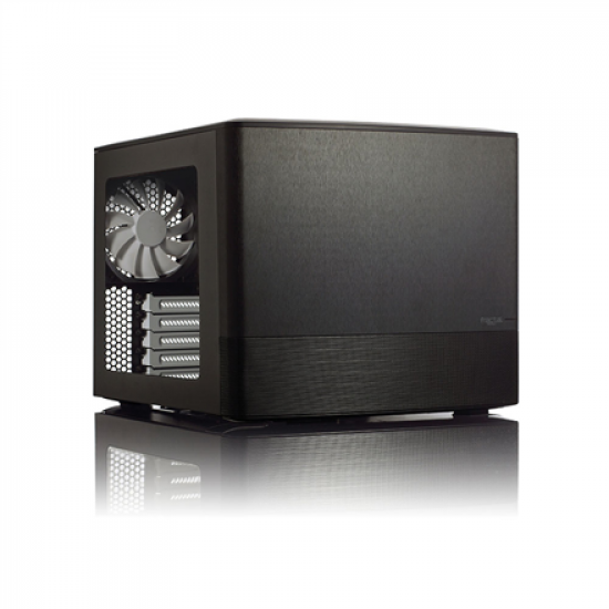 Fractal Design | NODE 804 | Side window | 2 - USB 3.0Audio in/outPower button with LED (white)HDD activity LED (white) | Black | Micro ATX
