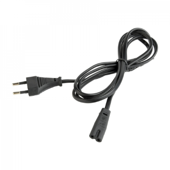 Cablexpert | Power cord (C7), VDE approved | Black Power plug type C