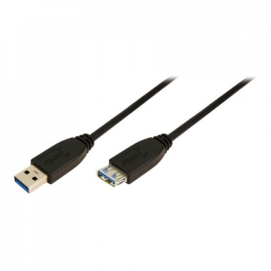 Logilink | 1m USB A - USB A 3.0 F/M | USB A | USB A