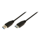 Logilink | 1m USB A - USB A 3.0 F/M | USB A | USB A