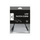 Cablexpert | Patch Cord Cat.5e UTP 0.25m | Black RJ-45 | RJ-45