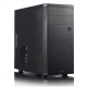 Fractal Design | CORE 1100 | Black | Micro ATX | ATX PSUs, up to 185mm if a typical-length optical drive is mounted