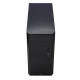Fractal Design | CORE 1100 | Black | Micro ATX | ATX PSUs, up to 185mm if a typical-length optical drive is mounted