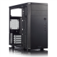 Fractal Design | CORE 1100 | Black | Micro ATX | ATX PSUs, up to 185mm if a typical-length optical drive is mounted