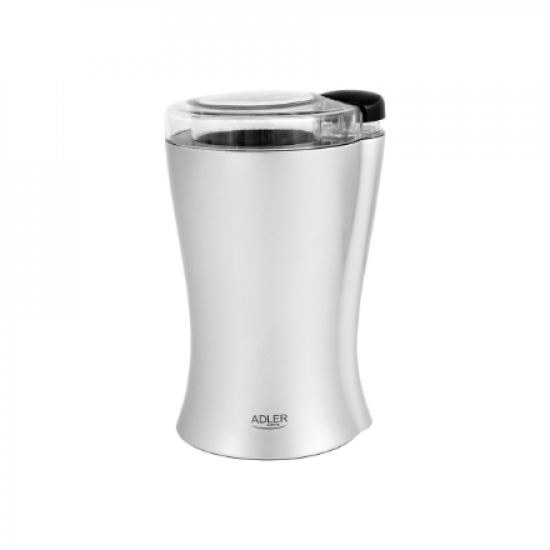 Adler | AD 443 | 150 W | Coffee beans capacity 70 g | Number of cups 8 pc(s) | Stainless steel