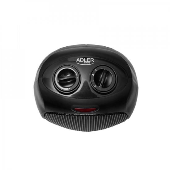 Adler | AD 7702 | Fan Heater | 1500  W | Number of power levels 2 | Black