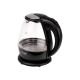 Kettle | Adler | Kettle | AD 1224 | Standard | 2000 W | 1.5 L | Glass | 360° rotational base | Black