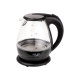 Kettle | Adler | Kettle | AD 1224 | Standard | 2000 W | 1.5 L | Glass | 360° rotational base | Black