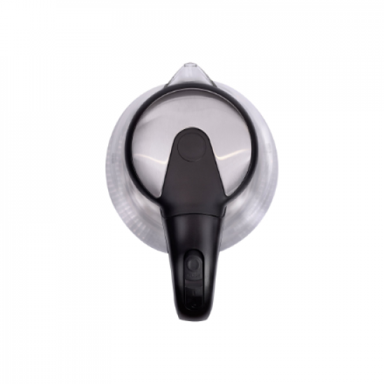 Kettle | Adler | Kettle | AD 1224 | Standard | 2000 W | 1.5 L | Glass | 360° rotational base | Black