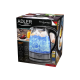 Adler | Kettle | AD 1225 | Standard | 2000 W | 1.7 L | Glass | 360° rotational base | Transparent/Stainless steel