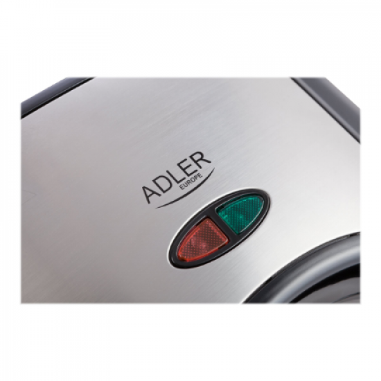 Adler | Sandwich maker | AD 3015 | 750  W | Number of plates 1 | Number of pastry 2 | Black