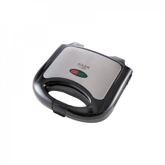 Adler | Sandwich maker | AD 3015 | 750  W | Number of plates 1 | Number of pastry 2 | Black