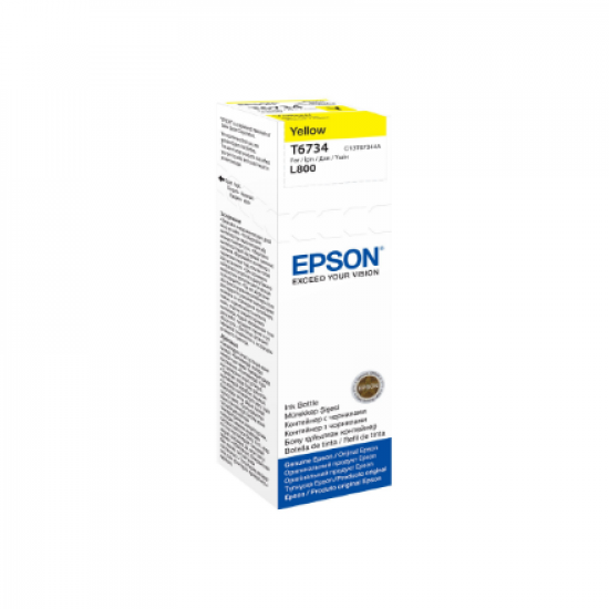 Epson T6734 Ink bottle 70ml | Ink Cartridge | Yellow
