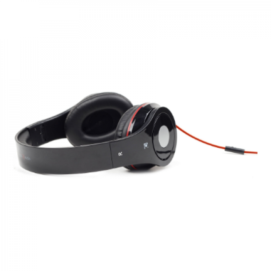 Gembird | MHS-DTW-BK | Wired | On-Ear | Black