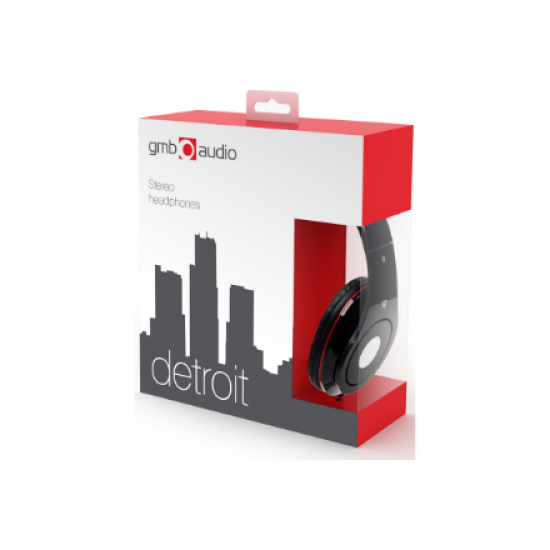 Gembird | MHS-DTW-BK | Wired | On-Ear | Black